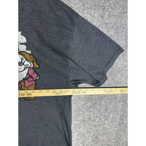 Disney Parks Snow White Genius by Birth GRUMPY By Choice T-Shirt Mens XL Gray - Picture 13 of 15